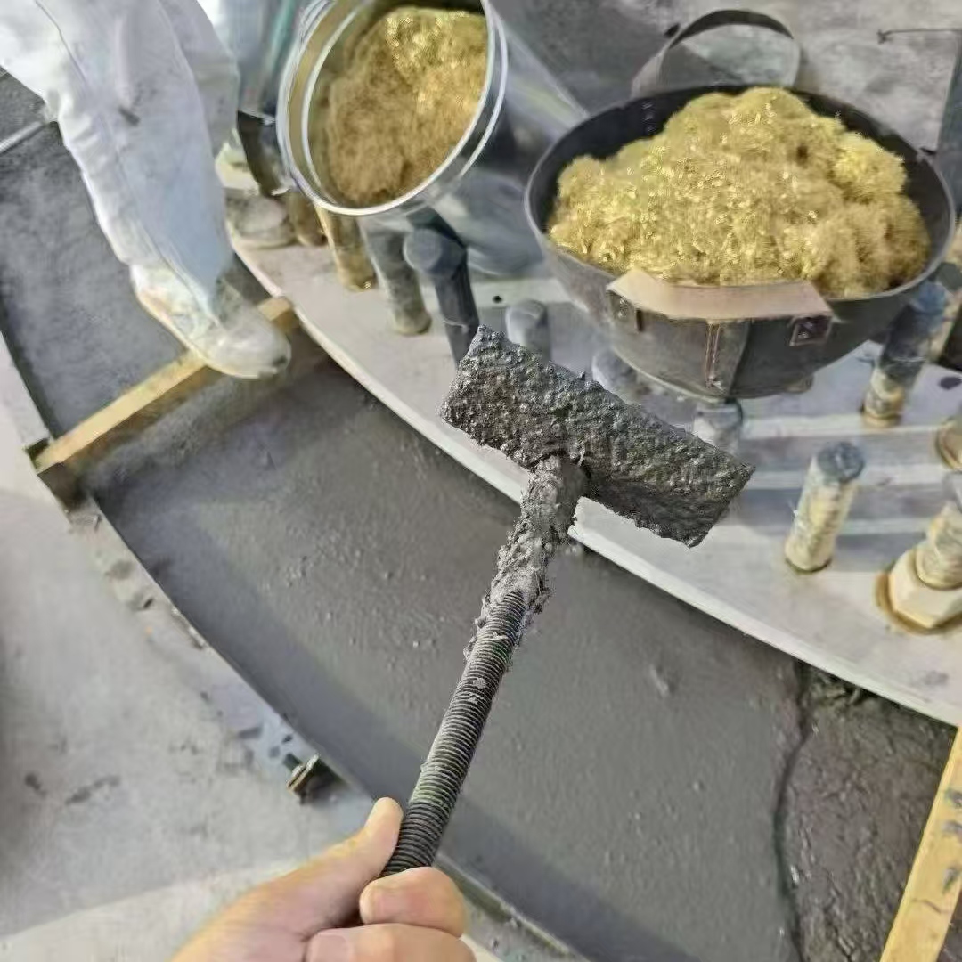 德州C120钢纤维高强无收灌浆料 轧机压缩机汽轮机发电机锻压设备底座灌浆材料